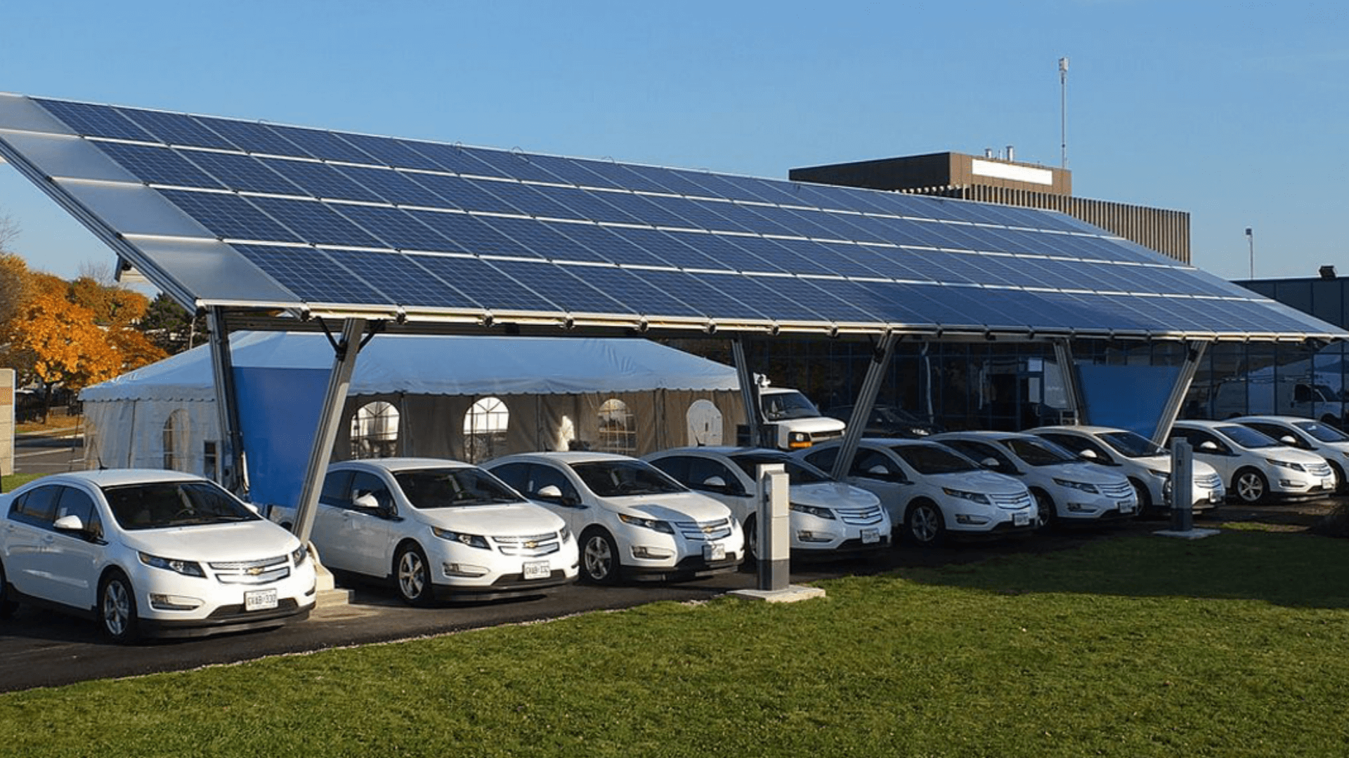 solar ev charging station