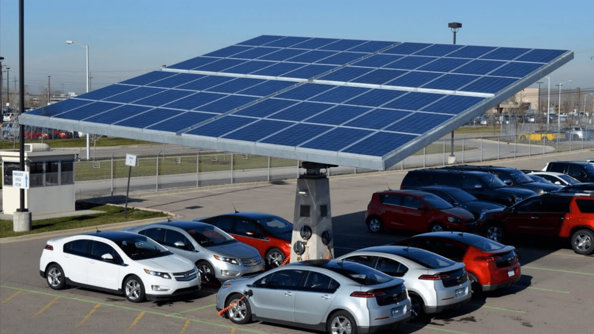 solar ev charging station
