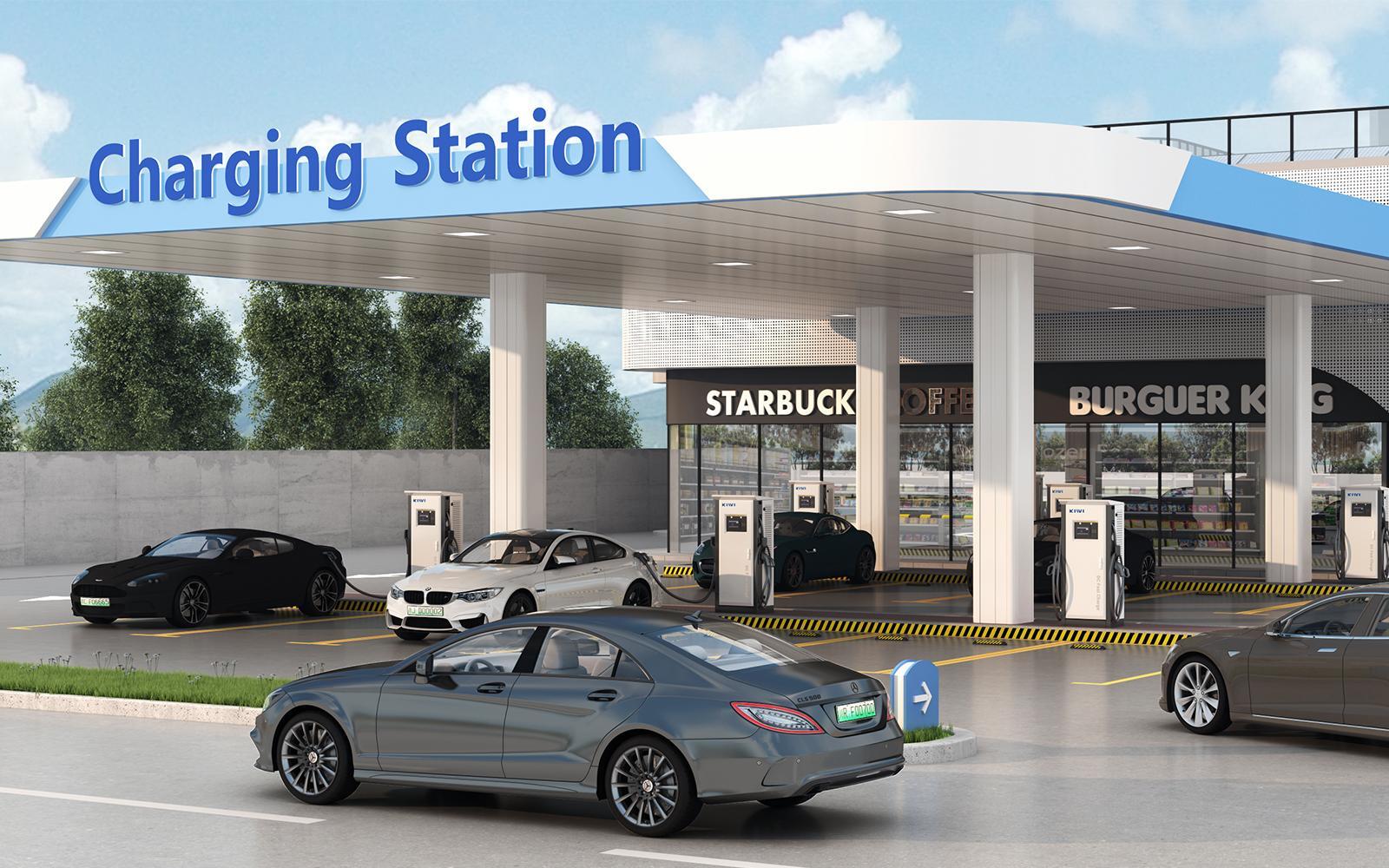 Commercial EV Charging Station schematic diagram 002